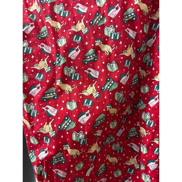 Vineyard Vines Red Whale and Dog Christmas Lounge/Pajama Pants Small 32x30 - Picture 2 of 4